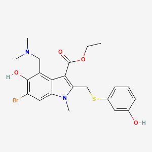 Chemical structure of Arbidol analog