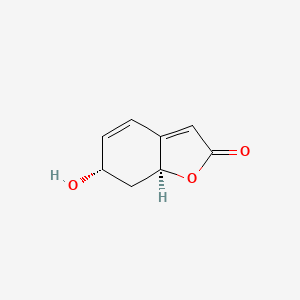 Chemical structure of Aquilegiolide
