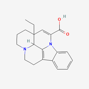 Chemical structure of Apovincaminic Acid-d4