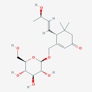 Chemical structure of Apocynoside I
