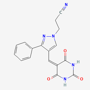 Chemical structure of Antitrypanosomal agent 2
