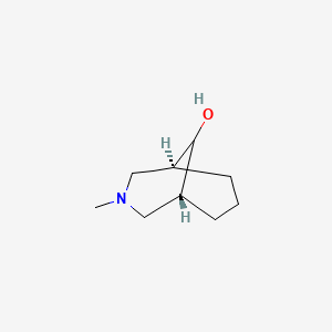 Chemical structure of anti-3-Methyl-3-azabicyclo[3.3.1]nonan-9-ol