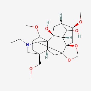 Chemical structure of AnthriscifoldineB