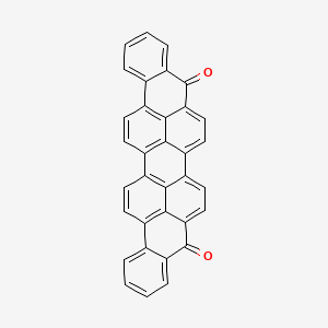 Chemical structure of Anthra[9,1,2-cde]benzo[rst]pentaphene-5,10-dione