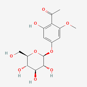 Chemical structure of Annphenone