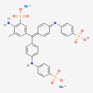 Chemical structure of Aniline Blue (spirit soluble)