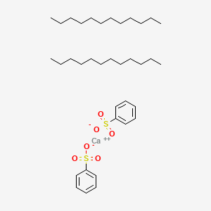 Chemical structure of Anhydrous calcium salt