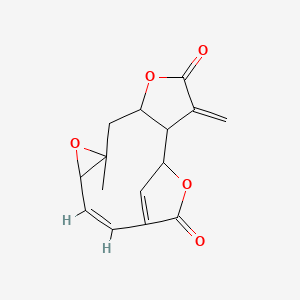 Chemical structure of Anhydroscandenolide