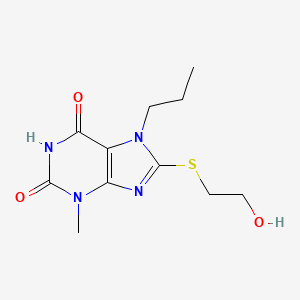 Chemical structure of ANATinhibitor-1