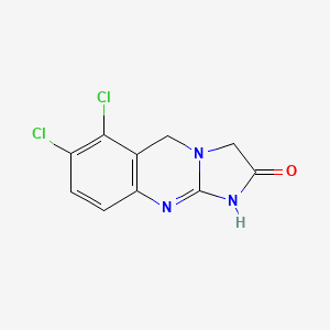 Chemical structure of Anagrelide