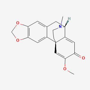 Chemical structure of Amurine