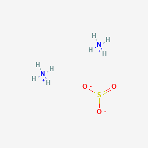 Chemical structure of Ammonium sulfite
