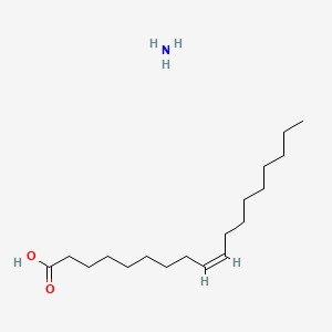 Chemical structure of Ammonium oleate