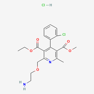 Chemical structure of Dehydro Amlodipine Hydrochloride