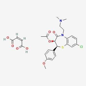 Chemical structure of Amlodipine EP Impurity D Benzenesulfonic acid salt