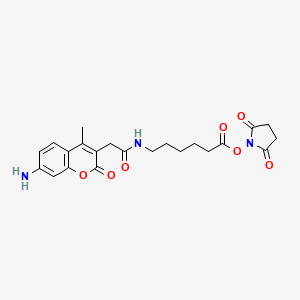 Chemical structure of Amca-X SE