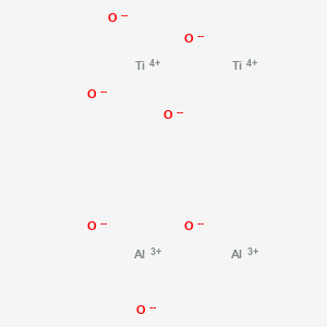 Chemical structure of Aluminum Titanate