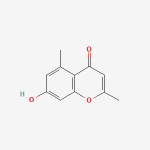 Chemical structure of Altechromone A