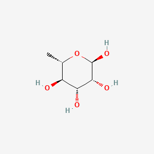 Chemical structure of alpha-L-Rhamnose