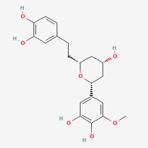 Chemical structure of Alpinin A