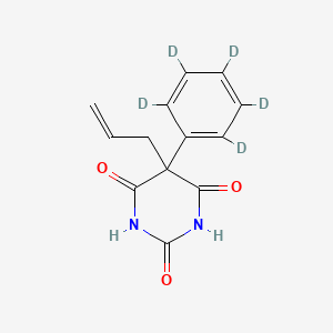 Chemical structure of Alphenal-d5