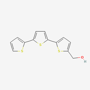 Chemical structure of alpha-Terthienylmethanol
