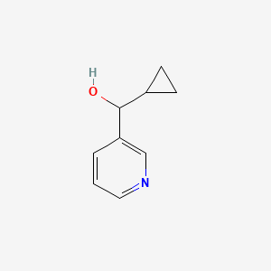 Chemical structure of alpha-Cyclopropyl-3-pyridinemethanol