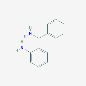Chemical structure of alpha-(2-Aminophenyl)benzylamine