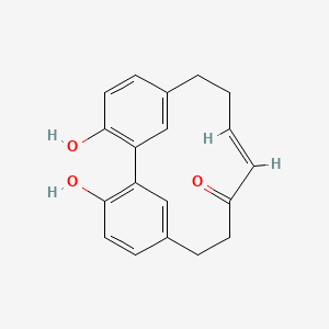 Chemical structure of Alnusone