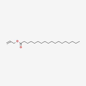 Chemical structure of Allyl stearate