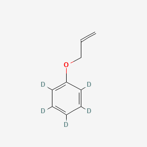 Chemical structure of Allyl Phenyl Ether-d5