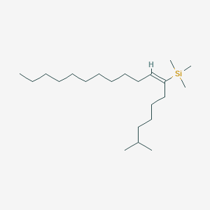 Chemical structure of Allyl Octadecyl Methylsilane