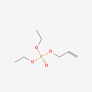 Chemical structure of Allyl Diethyl Phosphate