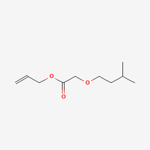 Chemical structure of Allyl amyl glycolate