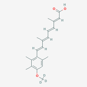 Chemical structure of Acitretin-d3