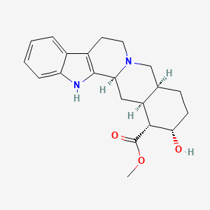 Chemical structure of Alloyohimbine