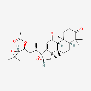 Chemical structure of Alisol K 23-acetate