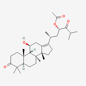 Chemical structure of ALISOL ACETATE B