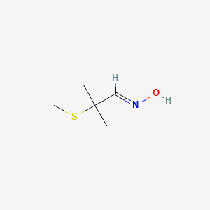 Chemical structure of Aldicarb-oxime