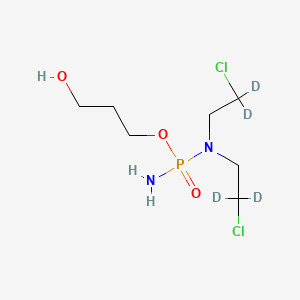 Chemical structure of Alcophosphamide-d4