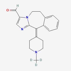 Chemical structure of Alcaftadine-d3