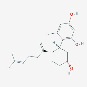 Chemical structure of Albatrelin G