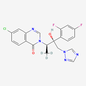 Chemical structure of Albaconazole-d3