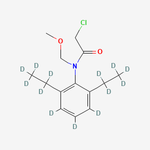 Chemical structure of Alachlor-d13