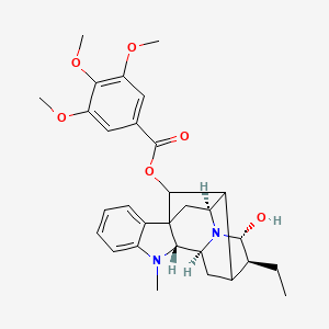 Chemical structure of Ajmalimine