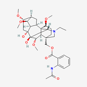 Chemical structure of Ajacine