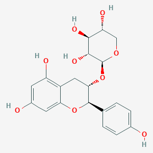 Chemical structure of Afzelechin 3-O-xyloside
