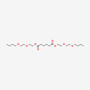 Chemical structure of Bis(2-(2-butoxyethoxy)ethyl) adipate