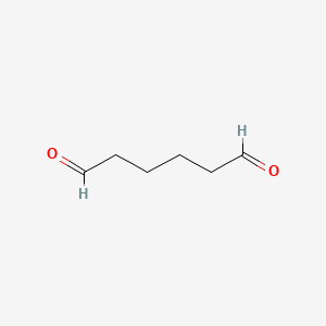 Chemical structure of Hexanedial