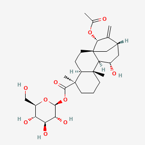 Chemical structure of Adenostemmoside A